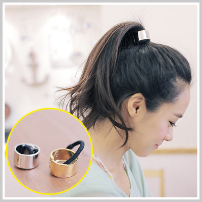 韓系美女歐美名模沈佳宜愛用翹馬尾髮圈【O791】雙兒網 Fun 假