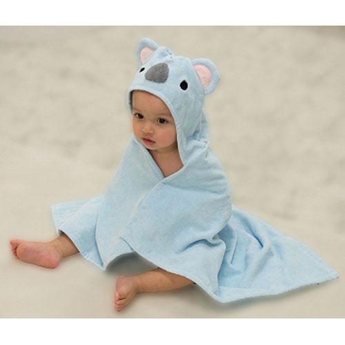 尼德斯Nydus 日本正版 嬰兒用品 浴巾 連帽浴巾 包巾 睡衣 睡袍 無尾熊