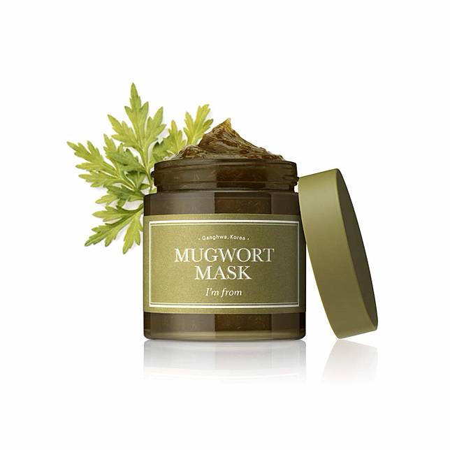 MASKER DENGAN KANDUNGAN MUGWORT - I'M FROM MUGWORT MASK