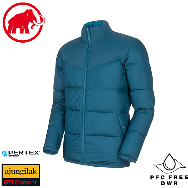 ●可正反兩穿設計 ●PertexQuantum柔軟、防潑水、防風 ●填充羽絨、長效保暖