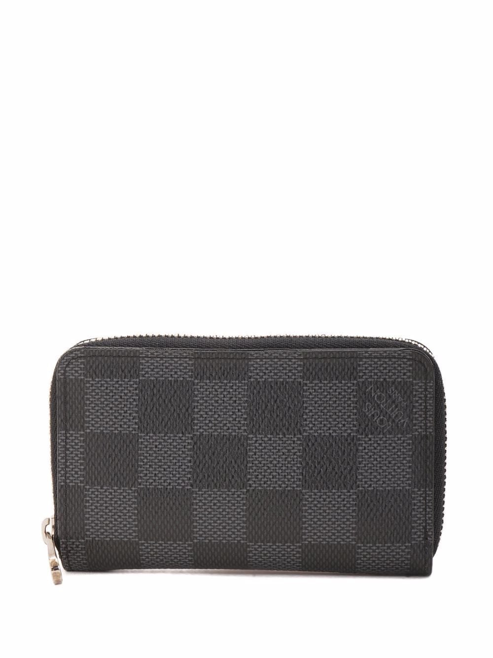 Louis Vuitton - pre-owned Zippy zip-around wallet - women - PVC - One Size - Black