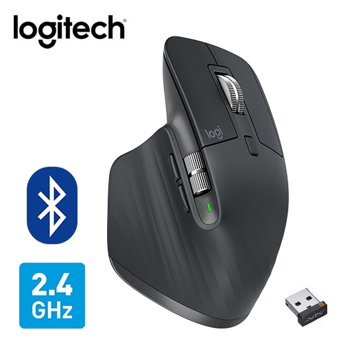 超高速MAGSPEED電磁滾輪品名 / 規格：【Logitech 羅技】MX MASTER 3 無線滑鼠USB-C 快速充電相容於多種作業系統超高速 MAGSPEED 電磁滾輪玻璃表面追蹤感應器滑鼠解