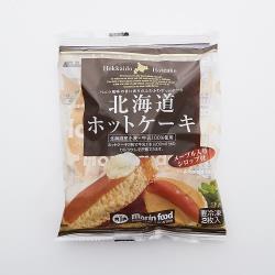 ◎【日本購物台瘋狂熱銷商品】北海道乳製品食品大廠MARIINFOOD所生產的鬆餅使用100%北海道及牛奶、北海道當地砂糖及海鹽史用最佳的黃金比例調製而成的北海道鬆餅老少咸宜是日本人家庭必備點心之一。|