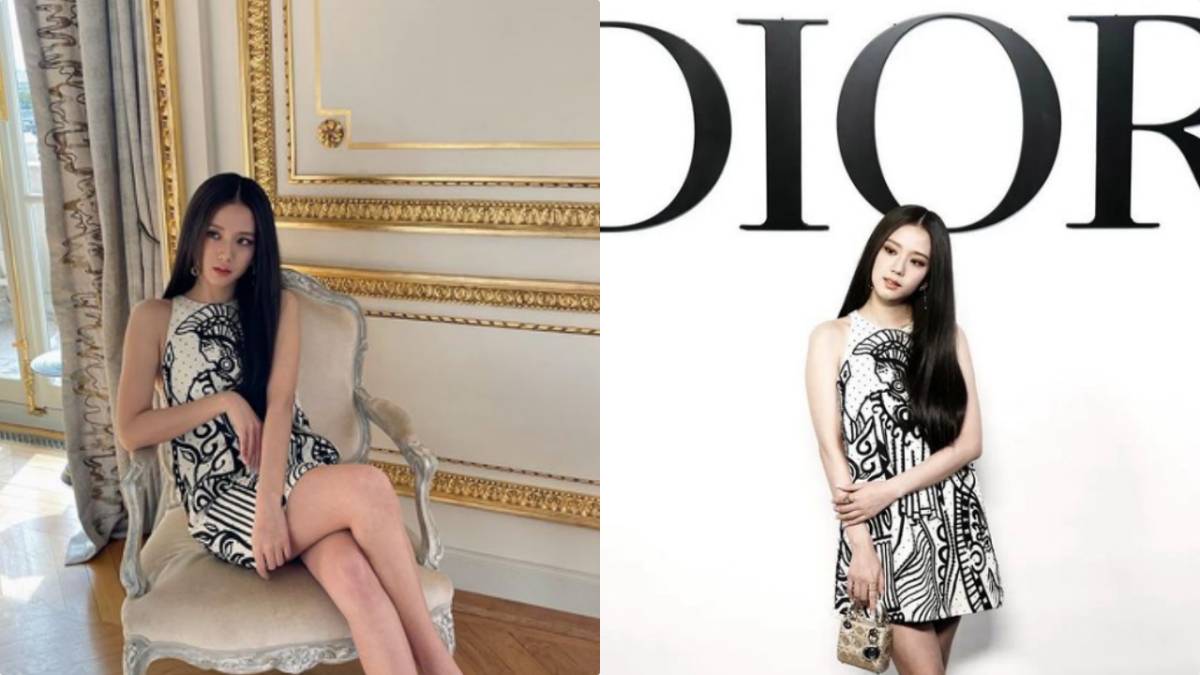 Dior CEO jokes 'If YG fires her, I'll take her' after running into  BLACKPINK's Jisoo and staff at Paris Fashion Week