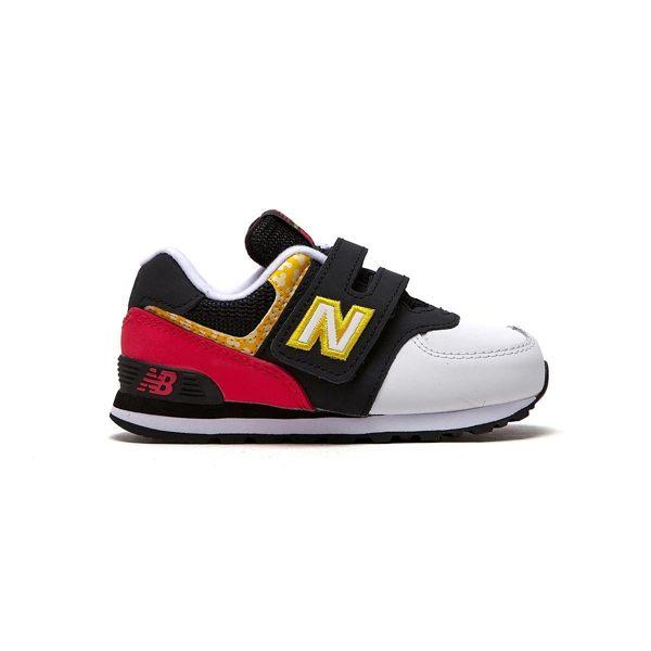 NEW BALANCE 白黑 黃 米老鼠 魔鬼氈 小童 IV574DSC -SPEEDKOBE-