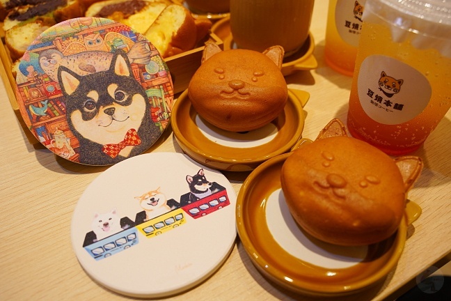 台中柴柴主題下午茶,台中西區美食,台中超萌柴犬雞蛋糕,柴犬造型雞蛋糕,豆燒本舖