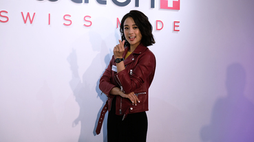 起點現場 / swatch 2018秋冬放開玩！鬼鬼吳映潔：「戴錶就是要讓大家看到。」