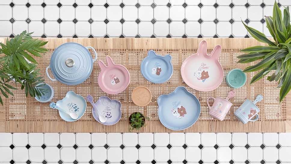 打造最萌餐桌，Le Creuset x LINE FRIEN