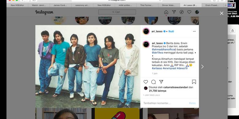 Lirik Dan Chord Lagu Aku Milikmu Dari Dewa 19 Kompas Com Line Today