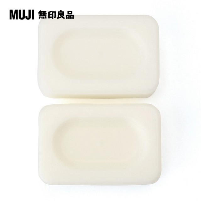 【MUJI 無印良品】浴皂/130g×2個