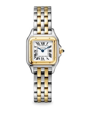 From the Panthère de Cartier Collection. A watch that is also a beautiful piece of jewelry, Panthère