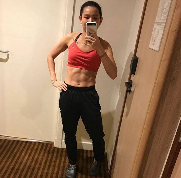 10 Gaya Tai Tzu Ying Pebulutangkis Cantik Berperut Sixpack Brilio Net Line Today