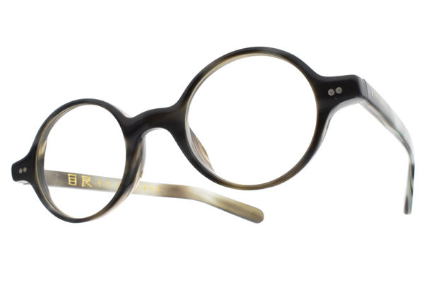 EOS 光學眼鏡 MG0023C C03 (灰綠) 復古簡約款 圓框眼鏡 # 金橘眼鏡