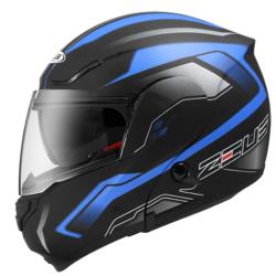 媲美全罩式帽款重量。加強型頂部保麗龍護墊，增加頭部防護效果。採用專利級面甲與鏡片快拆裝系統，快速又便利。專利可掀面甲釦件，固定性高不鬆脫，安全無虞。專利太陽鏡片設計，內外鏡搭配，對應所有駕駛環境。鏡片