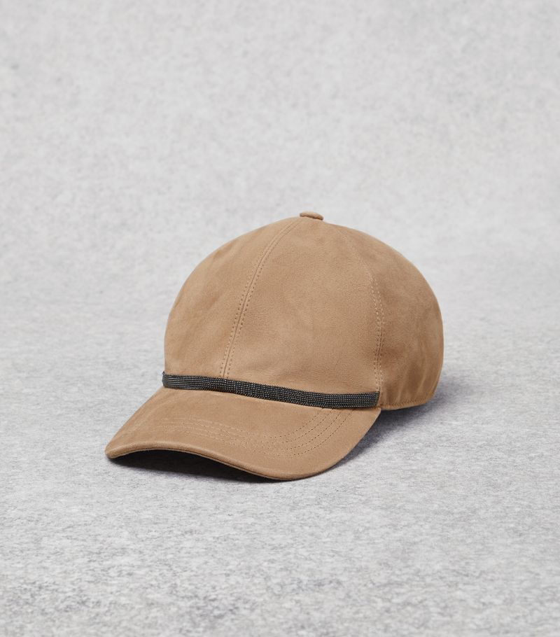 Brunello Cucinelli Suede Baseball Cap