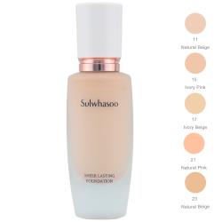 ◎★ 原廠公司貨|◎★ 網路優惠價格|◎品牌:Sulwhasoo雪花秀品牌定位:專櫃品牌商品名稱:輕透雪紡水粉底SPF25PA++種類:氣墊粉餅/氣墊霜適用部位:臉部色號:#15、#17、#21規格/