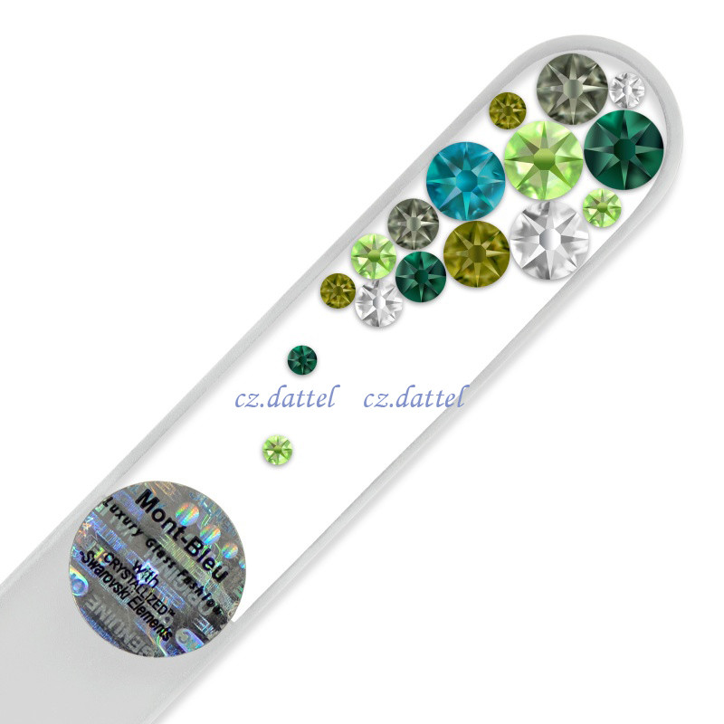 【夢幻水晶泡泡--透明系列B】歐洲捷克水晶玻璃指甲銼刀 SWAROVSKI水鑽 水晶美甲刀 指甲刀