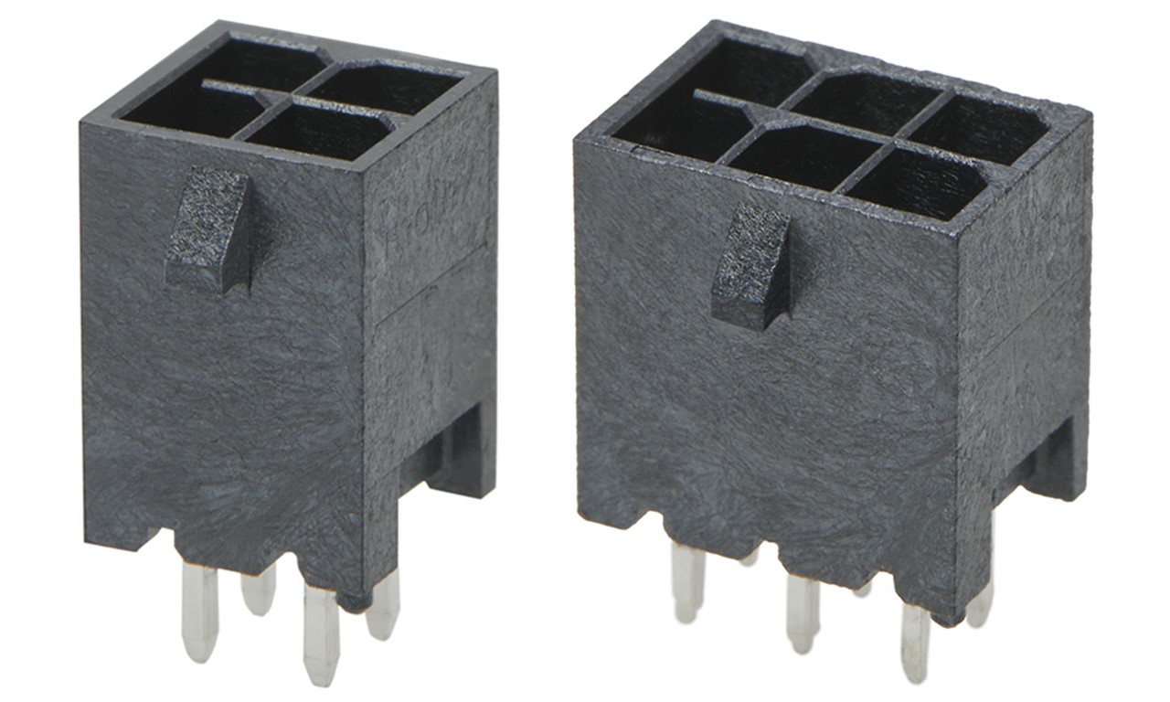 Intel 建議可以使用 Micro Fit 3.0、間距 3mm 版本，作為主機板輸出電源至儲存裝置的連接器。