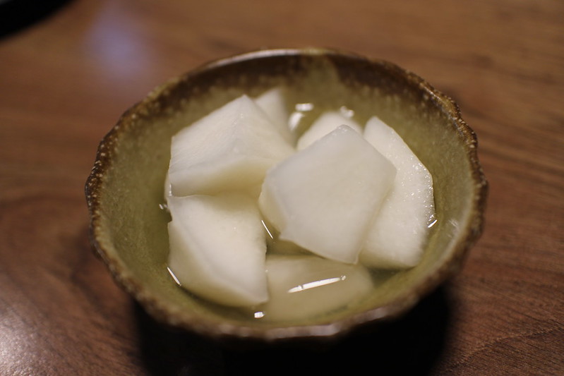 前菜醃製白蘿葡