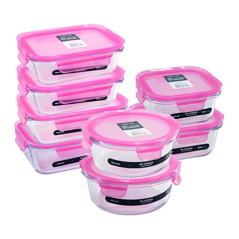 食物可保持新鮮和美味。 硼矽玻璃是由全天然材質製成以及可無限次回收再利用。 產品介紹 商品規格 產地：中國保固：無材質：容器-耐熱玻璃、上蓋-PP+矽膠條尺寸： 圓型620ml :長:149mm 寬: