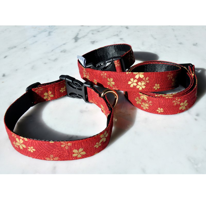 雙頭扣牽繩加項圈優惠組合，一端扣住毛孩，另一端可以扣在任何地方，輕鬆地扣在柱子上、背包上、任何想扣的地方都可以。