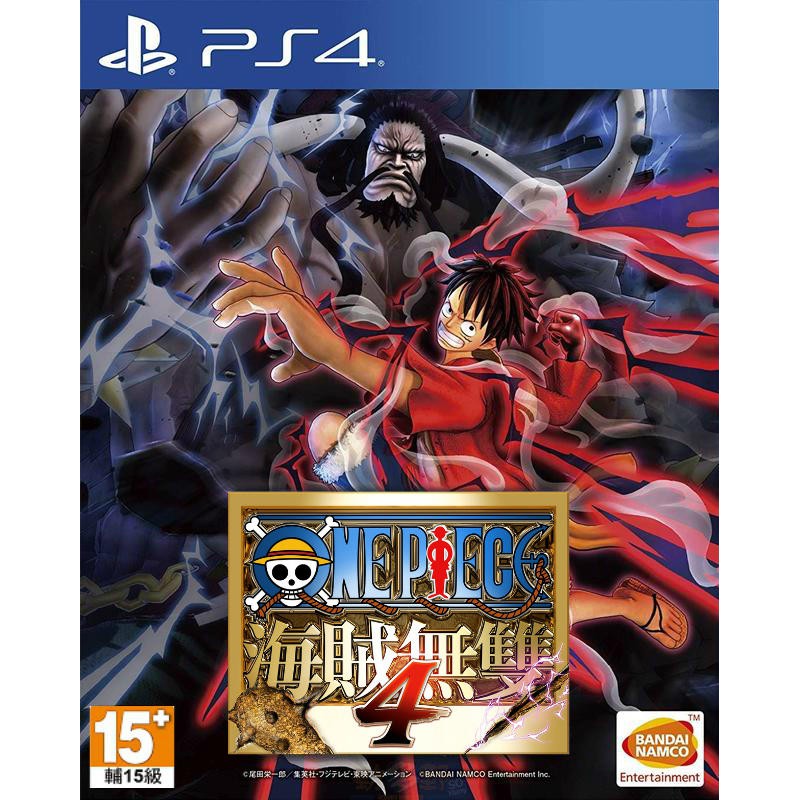 建議售價1890遊戲名稱：航海王：海賊無雙 4遊戲原名：ONE PIECE Pirate Warriors 4遊戲類型：無雙動作對應平台：PlayStation 4 / Xbox One（僅歐美）/ 