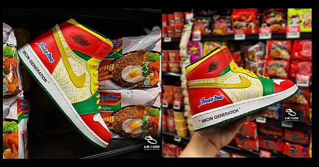 jordan x indomie
