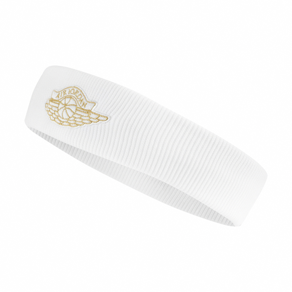 運動用頭帶品牌:NIKE型號:J000360410-9OS品名:Jordan Wings Headband配色:白色,金色