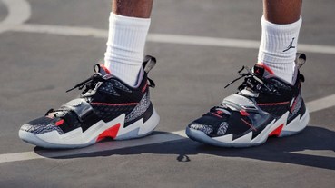 新聞分享 / 換上經典爆裂紋展露野性 Jordan Why Not? Zer0.3 ‘Black Cement’