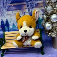 無言でぬいぐるみの画像を載せるだけ
