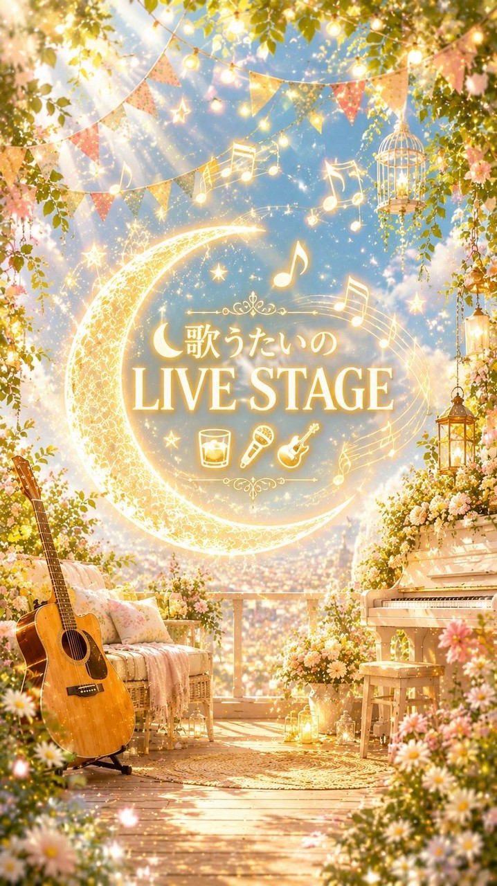 🌙* :ﾟ歌うたいのLIVESTAGE🥃🎤🎸