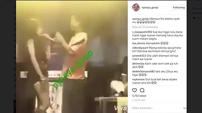 Alamak! Lagi Asik Nyawer, Pria Ini Dilabrak dan Diamuk Sang Istri