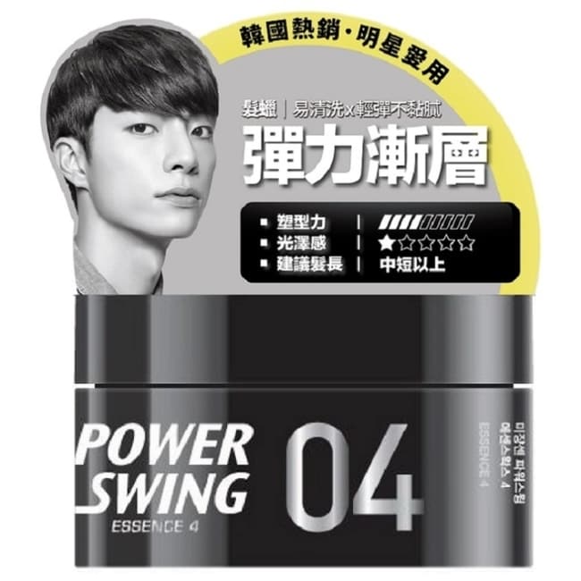 POWER SWING 慵懶歐巴髮蠟 80G