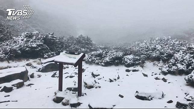初雪要來了！圖／TVBS資料畫面