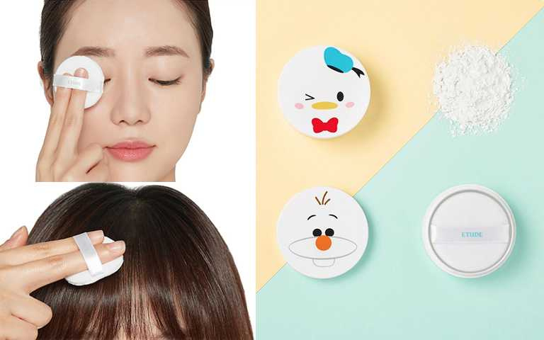 TSUM TSUM 系列油光掰掰蜜粉(兩款)5g/280元（圖／etudeofficial_ IG、ETUDE提供）