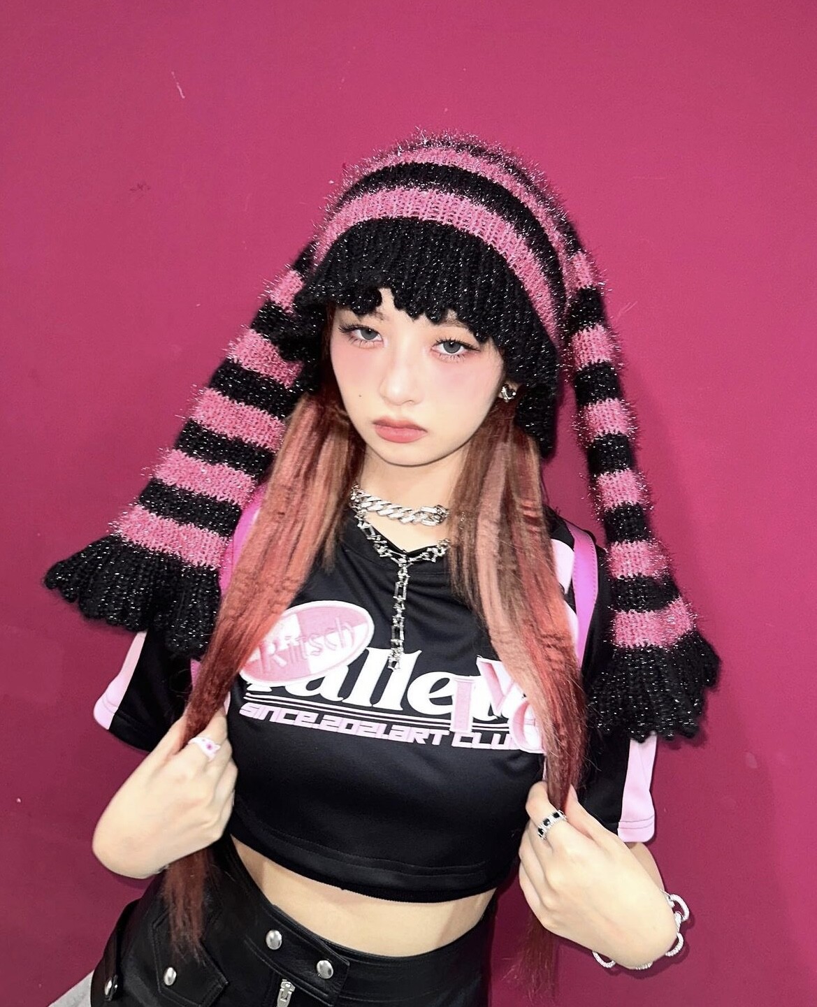 秋冬韓星同款帽子推薦3：Chopova Lowena 貓耳帽