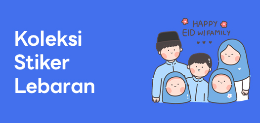 Koleksi Stiker Lebaran