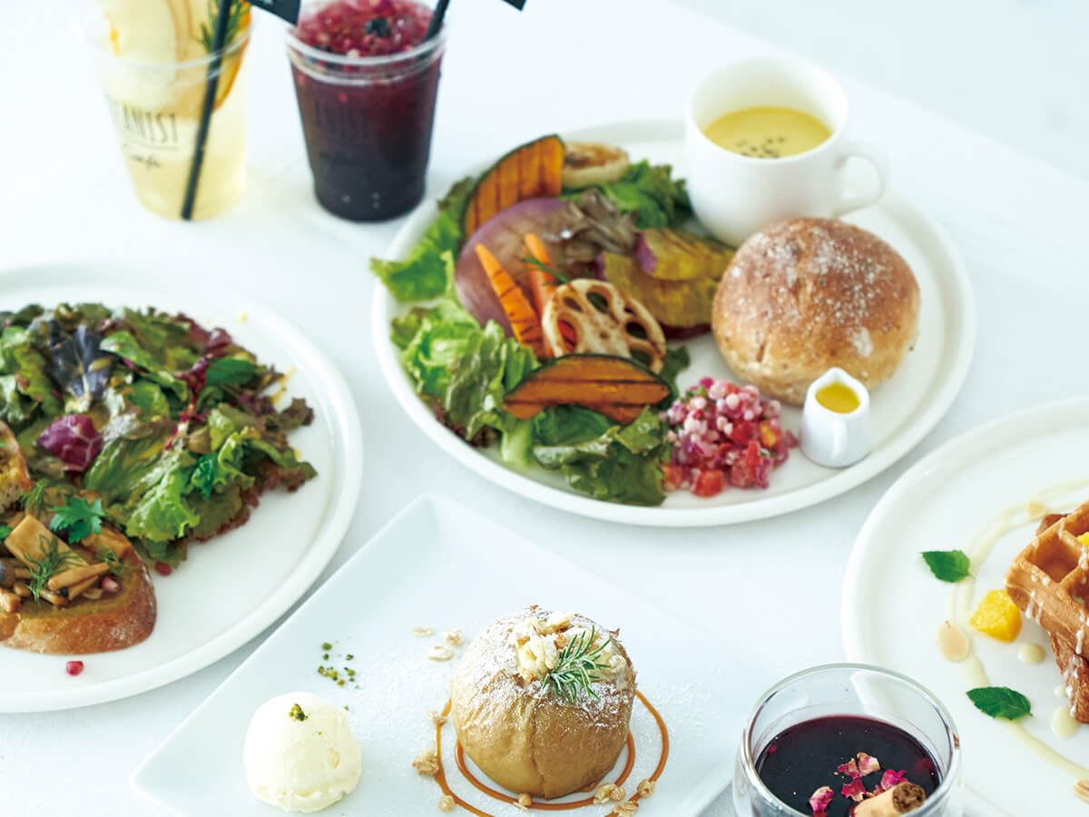 日本保養品牌附設咖啡廳BOTANIST、shiro1