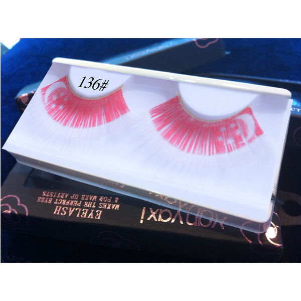 造型假睫毛★136★ 新加坡國旗 ❤舞台、表演、尾牙、國標舞❤