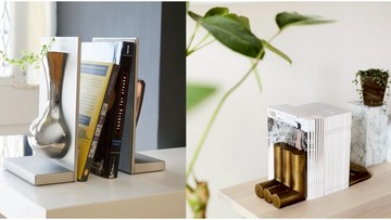 書擋怎麼用？特色書擋 8 選居家氣質瞬間提升！