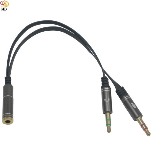 產品亮點介紹 3.5mm二環三節鍍金接頭立體聲傳輸 3.5mm四節式1母轉3.5mm三節式2公 採用無氧銅線材確保音質傳輸低損耗 總長約20cm 產品功能說明: 3.5mm二環三節鍍金接頭立體聲傳輸 