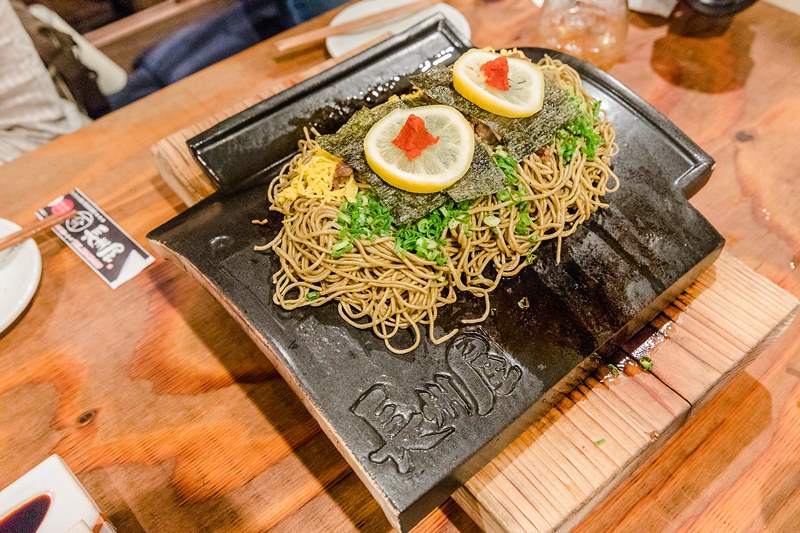 日本山口 湯田溫泉美食 長州屋湯田店 長州藩名物 瓦片そば Line旅遊