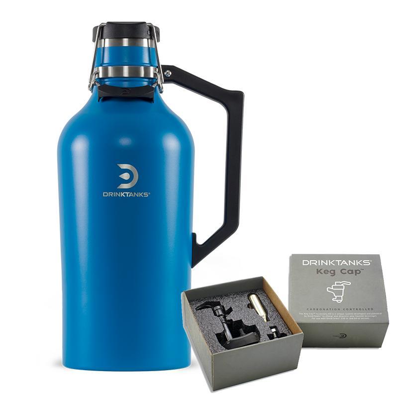 【DT高效保溫/保冰瓶】隨身爆冰啤酒機(3.8公升) + 出酒器 (多色可選) 亮銅款