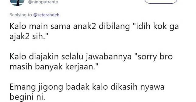 10 Cuitan kocak 'susahnya jadi orang Indonesia', apa-apa salah deh 