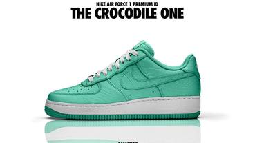 新聞分享 / Nike Air Force 1 Premium iD ＂Crocodile＂新素材登場