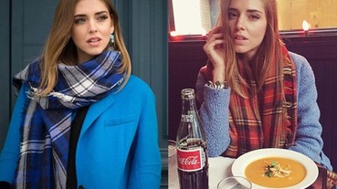 空靈系女孩必備：大大的圍巾