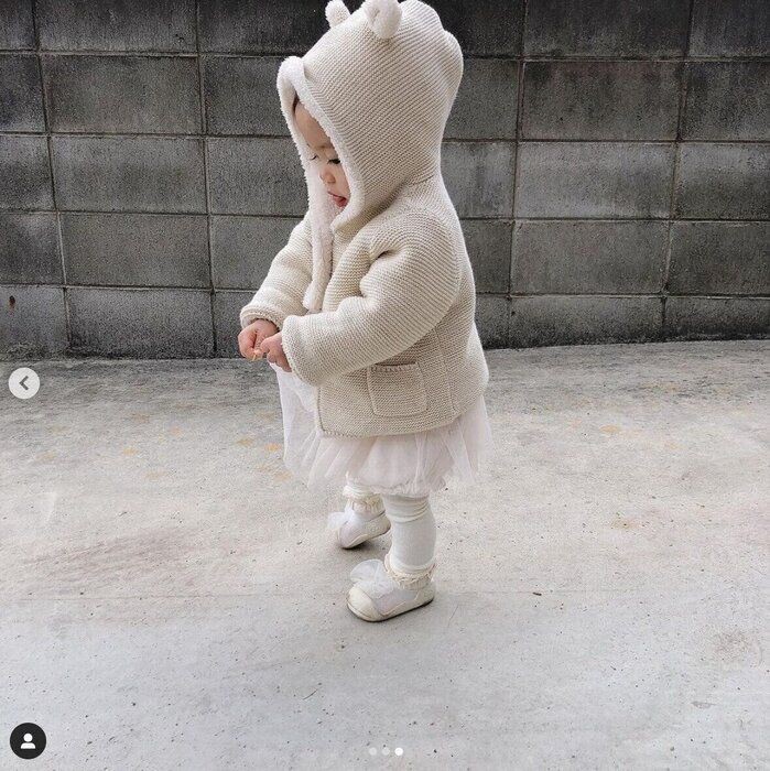 セール】 baby GAP くまさん耳カーディガン baby gap クマ耳カーディガン