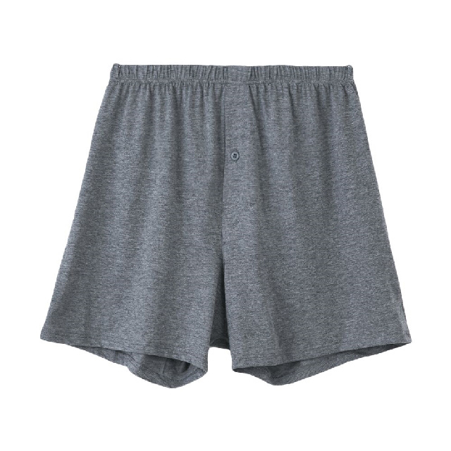 【棉花共和國】Good Design 寬鬆針織平口褲-深灰