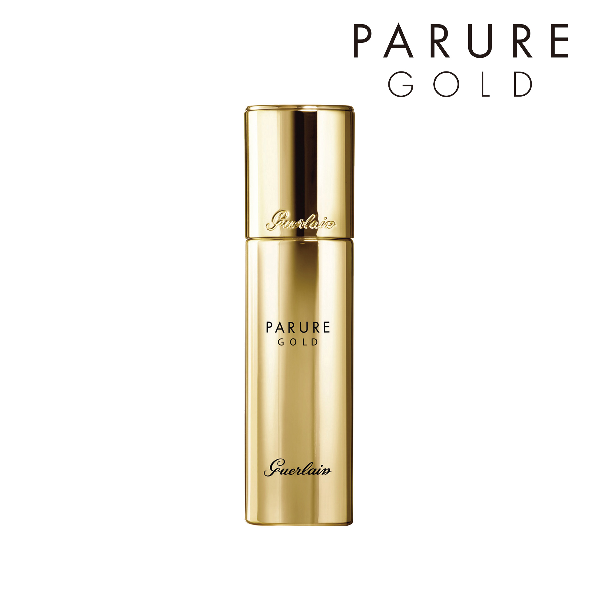 24k純金光粉底液的配方全新進化，採用24k純金光雙面粒子，可在肌膚上創造出一層特別的光暈，一抹上立即擁有如貴婦般的”金”緻奶油肌