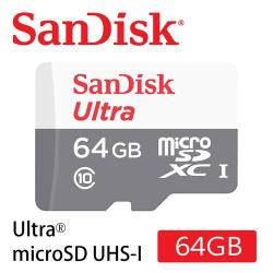 ◎傳輸速度最高80MB/秒|◎支援手機、平板、行車紀錄器|◎錄製更多 Full HD 檔案商品名稱:SanDiskULTRAmicroSDUHS-I64GB記憶卡80mb/s公司貨品牌:Sandisk